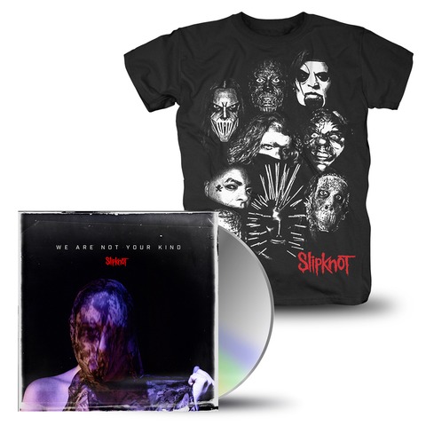 We Are Not Your Kind Group Photo (Ltd. CD + T-Shirt Bundle) von Slipknot - CD Bundle jetzt im Slipknot - Shop Store