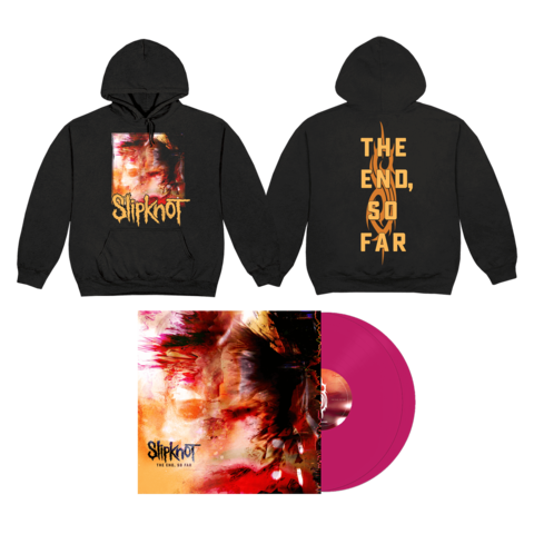 The End, So Far by Slipknot - Pink LP + Hoodie - shop now at Slipknot store