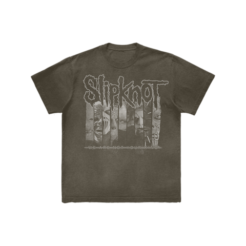 We Are Not Your Kind by Slipknot - washed tee - shop now at Slipknot store