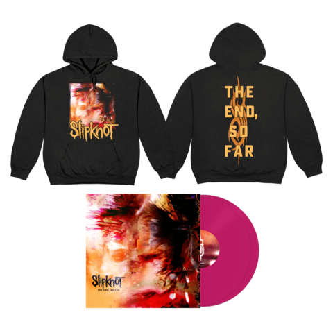 The End So Far von Slipknot - Pink LP + Hoodie jetzt im Slipknot Store