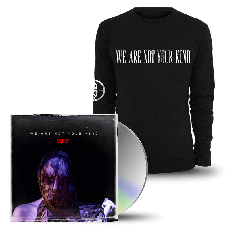 We Are Not Your Kind (Ltd. CD + Longsleeve Bundle) von Slipknot - CD Bundle jetzt im Slipknot Store