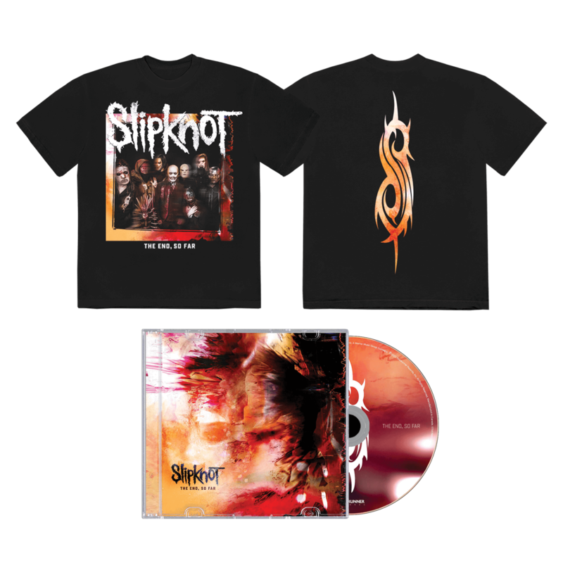The End So Far von Slipknot - CD + T-Shirt Bundle I jetzt im Slipknot Store