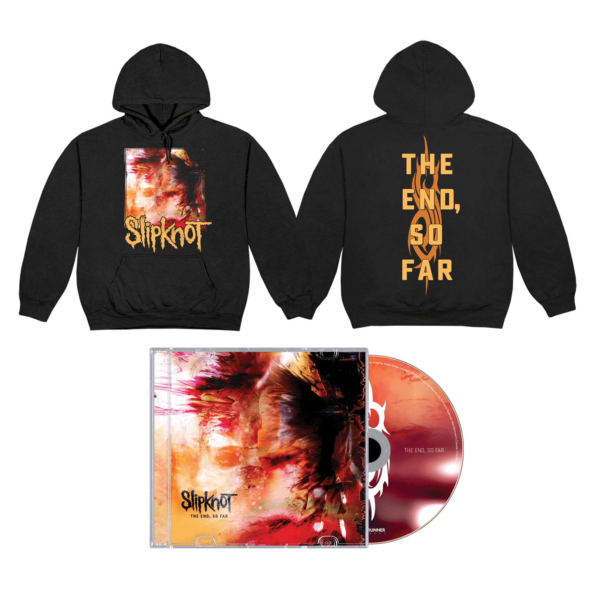 Slipknot The End So Far CD + Hoodie Bundle 173756