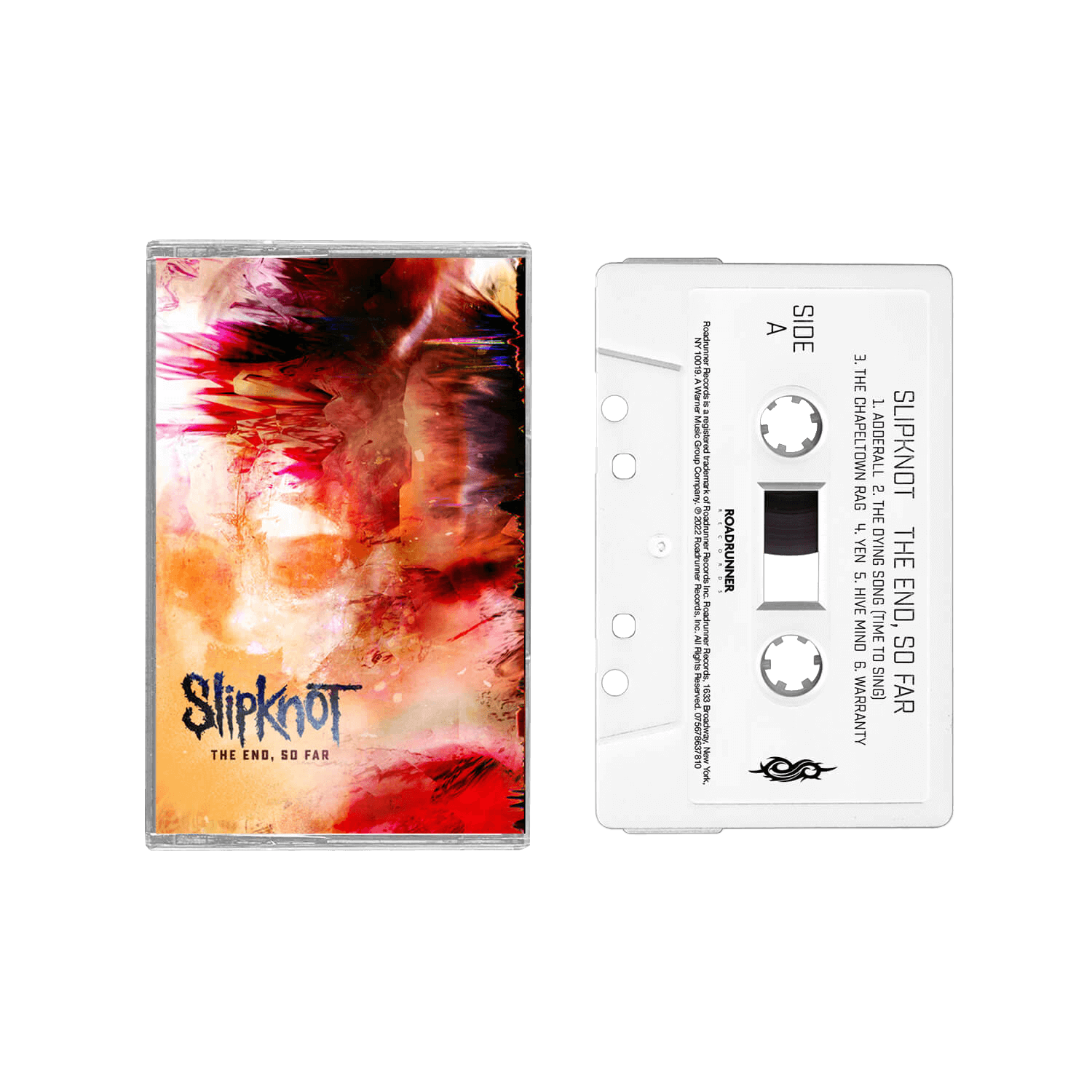 Slipknot The End, So Far Ltd. White Cassette 236896