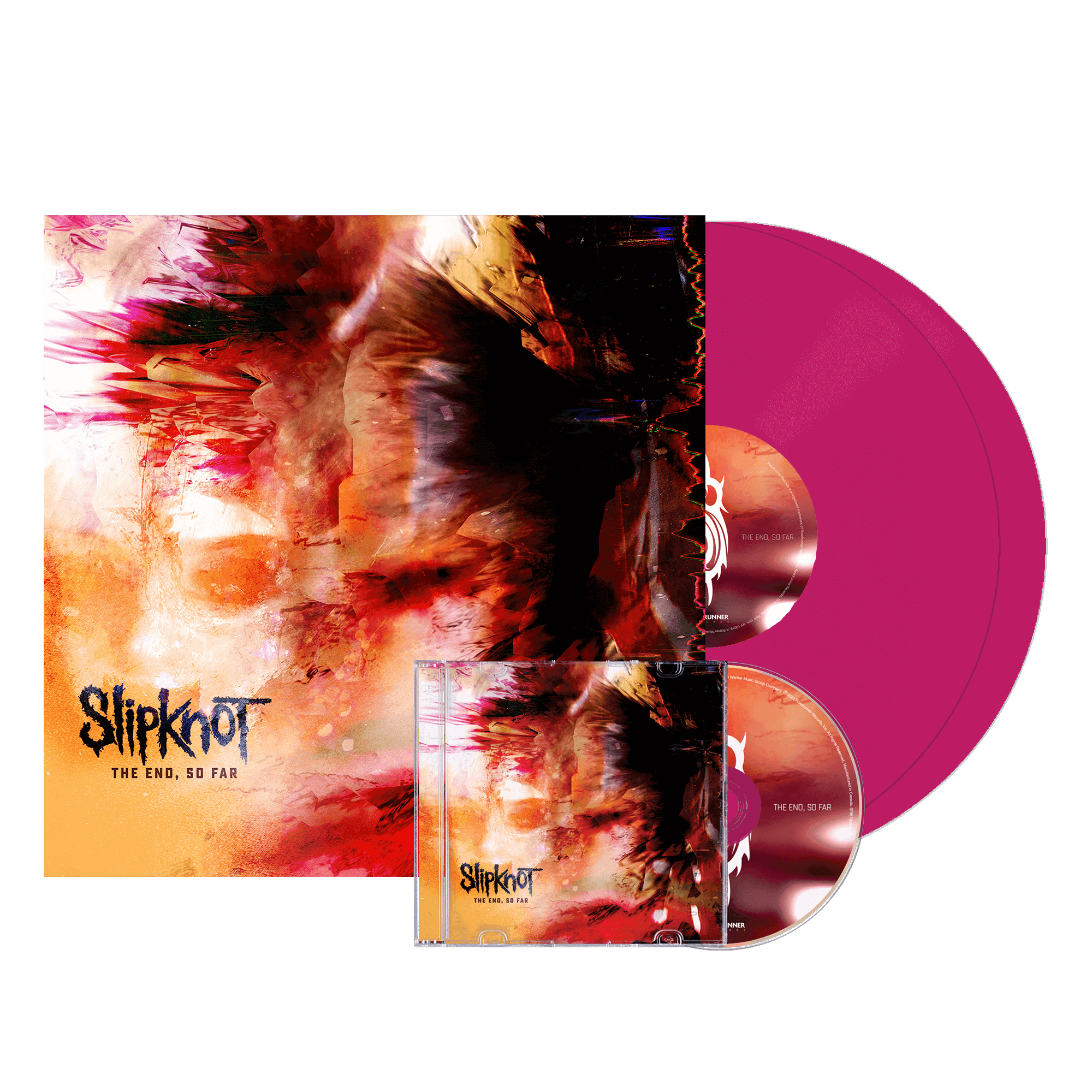 Slipknot The End So Far Pink Vinyl + CD 173679